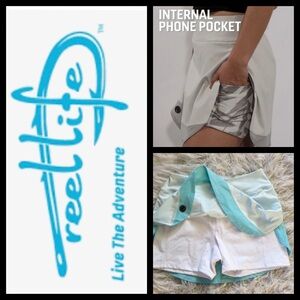 NWOT Reel Life Performance Skort